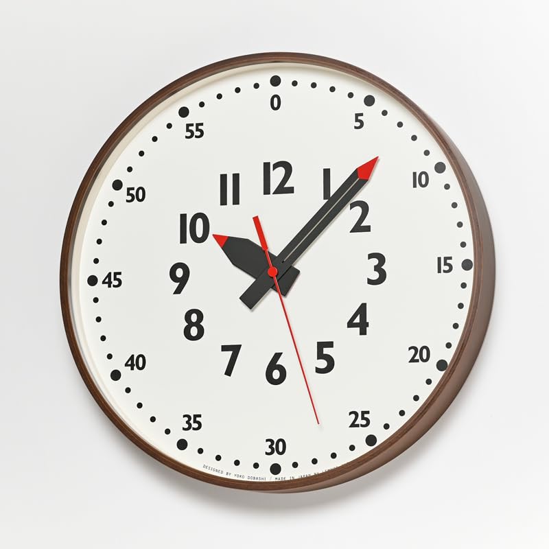 Lemnos レムノス ふんぷんくろっく Lサイズ YD14-08L Amazon.co.jp: レムノス Lemnos 掛け時計 fun pun clock YD14-08 L BW